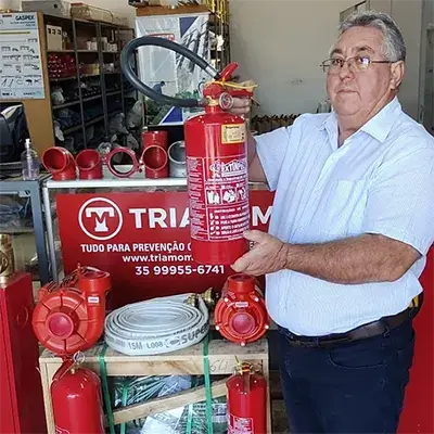 Venda de Equipamentos contra Incêndio