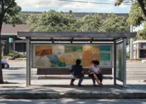 novos abrigos pontos de ônibus