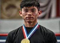 Atleta de Muay Thai da Caldense