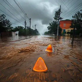 alerta laranja de chuvas intensas