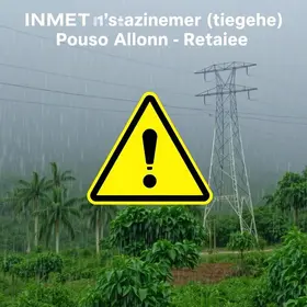 alerta amarelo de chuvas intensas