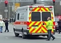 motorista bloqueia ambulância Samu MG