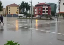 estragos pela chuva em Pouso Alegre
