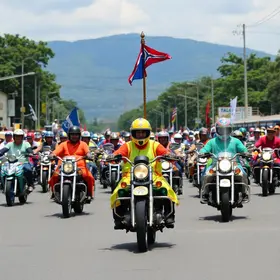 Romaria de motos para Aparecida