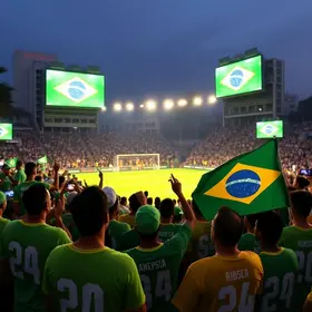onde assistir aos jogos da Seleção Brasileira no Sul de Minas
