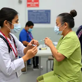 vacinação contra a gripe
