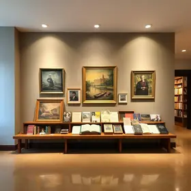Exposição na Biblioteca Municipal de Pouso Alegre