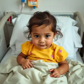 menina de 3 anos vai para casa