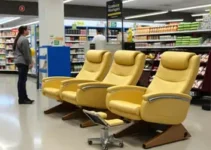 cadeiras elétricas em supermercados