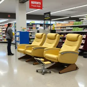 cadeiras elétricas em supermercados
