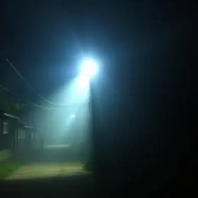 luz misteriosa